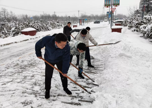 乐动在线官网-乐动在线（中国）
组织全体员工扫雪除冰(图2)